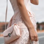 Photo peach dress