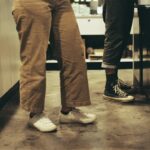 Photo high waist pants