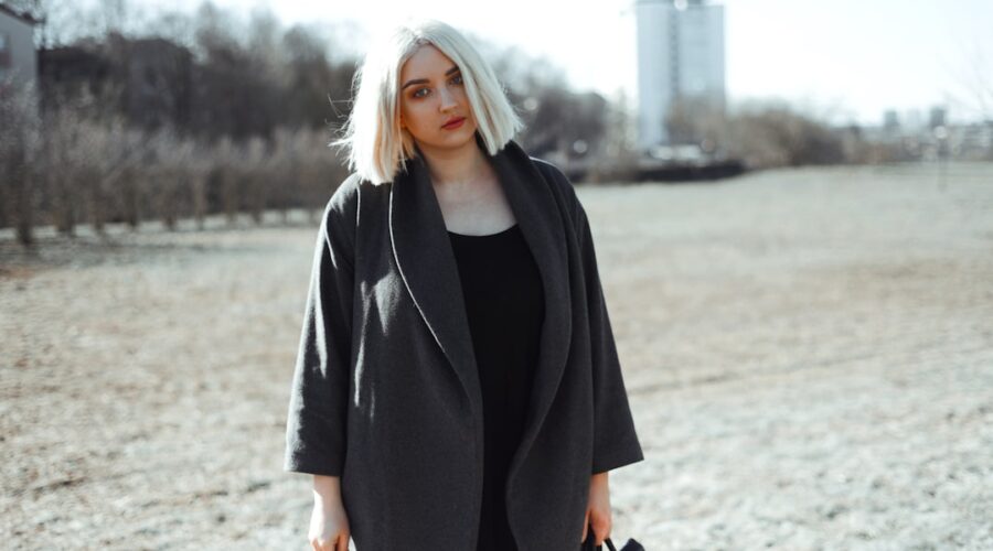 Photo oversize coat