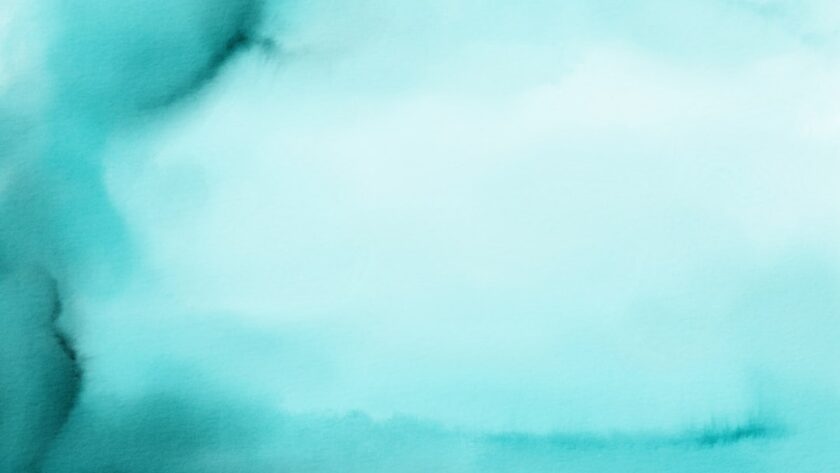 Photo turquoise color