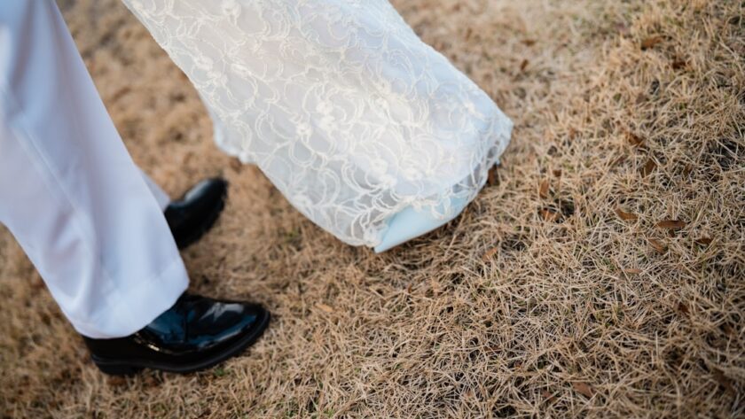 Photo pants for wedding