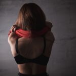 Photo red hair clothes