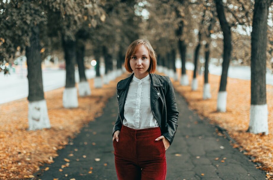 Photo leather pants