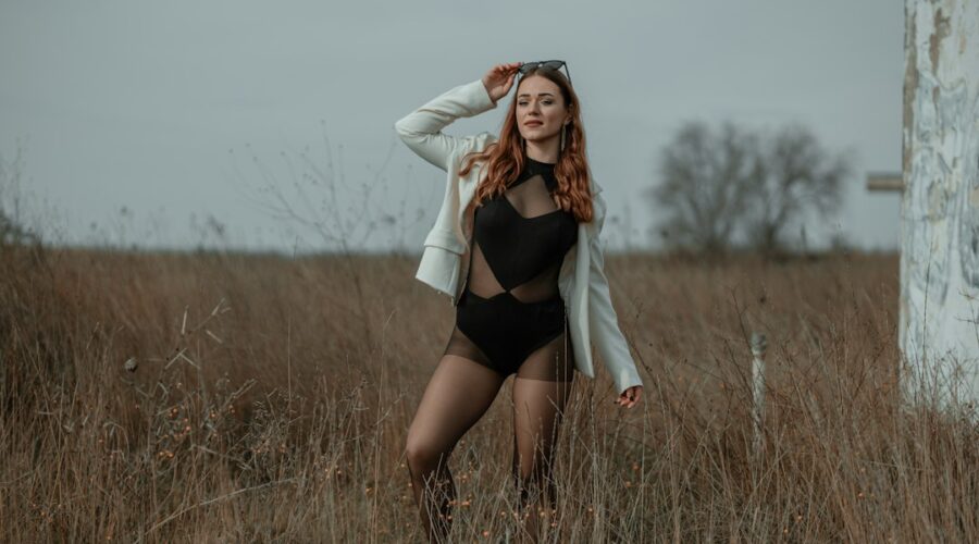 Photo lace bodysuit