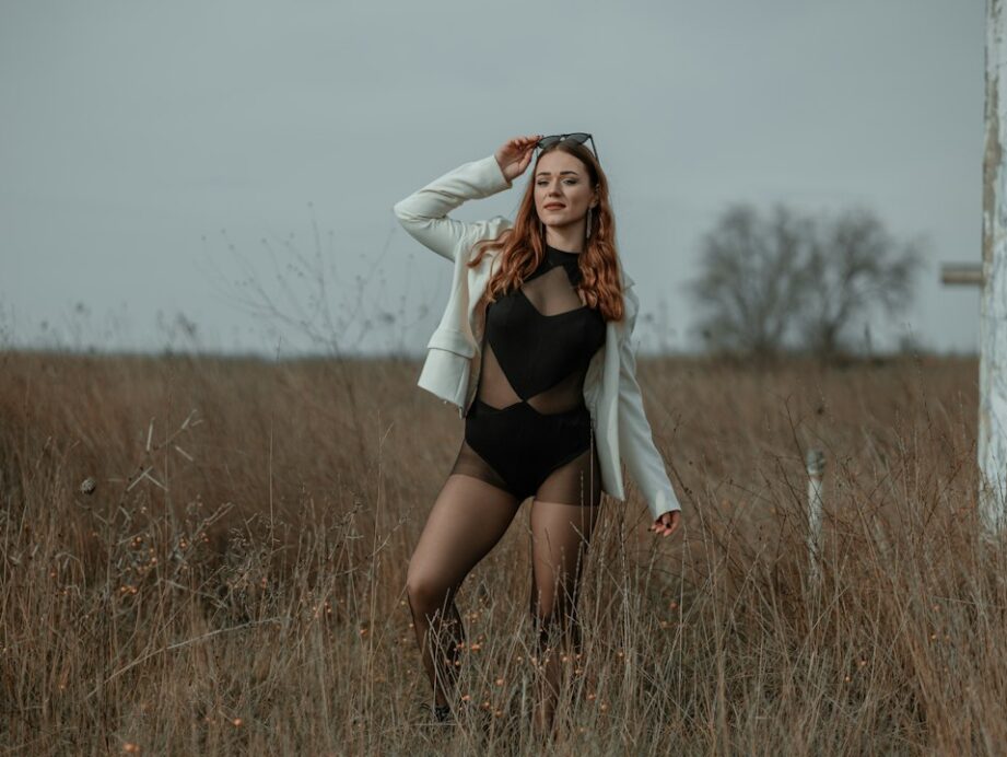 Photo lace bodysuit